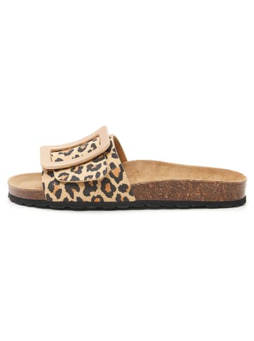 billowy Slippers beige/bruin