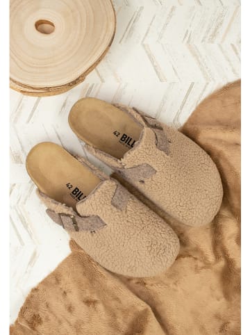 billowy Clogs in Beige
