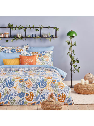 BELLA MAISON Renforcé beddengoedset "Audrey" lichtblauw