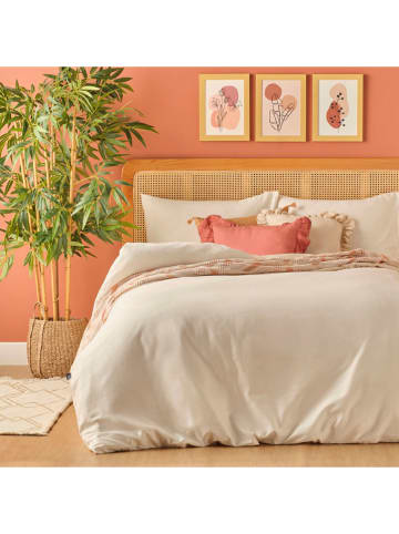 BELLA MAISON 3tlg. Satin-Bettwäscheset "Supreme" in Weiß