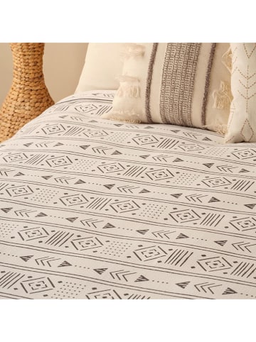 BELLA MAISON Narzuta "Anchal" w kolorze kremowo-czarnym - 200 x 220 cm