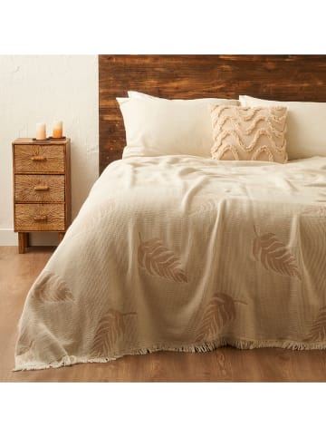 BELLA MAISON Bedsprei "Amaya" beige