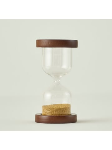 BELLA MAISON Deco object "Olden" bruin/goudkleurig - (H)16 x Ø 8 cm