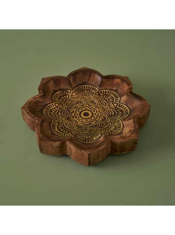 BELLA MAISON Dekoschale "Rico" in Braun - Ø 22 cm