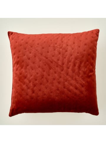 BELLA MAISON Dekokissen "Rita" in Rot - (L)43 x (B)43 cm