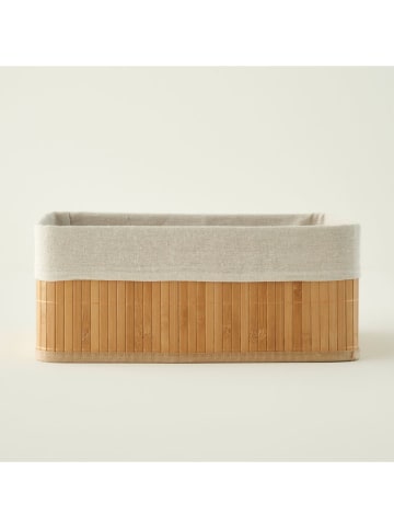 BELLA MAISON Opbergmand "Bres" beige/crème - (B)37 x (H)15 x (D)26 cm