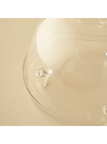 BELLA MAISON Servierplatte "Lulu" in Transparent  - (H)20 x Ø 22 cm