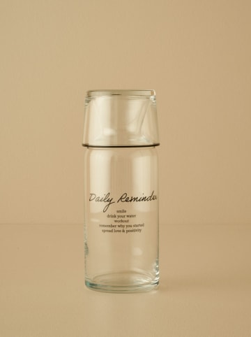 BELLA MAISON Karafka "Daily Reminder" w kolorze czarnym - 700 ml