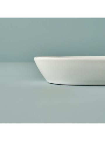 BELLA MAISON Serveerplateau "Marine" wit/blauw