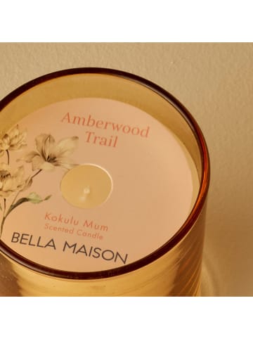 BELLA MAISON Geurkaars "Amberwood Trail" geel - 120 g