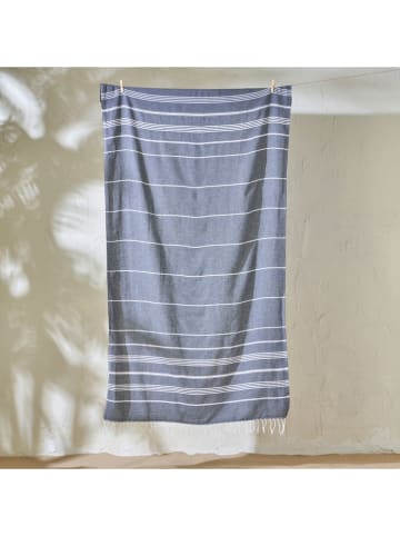 BELLA MAISON Ręcznik plażowy "Alora" w kolorze antracytowym