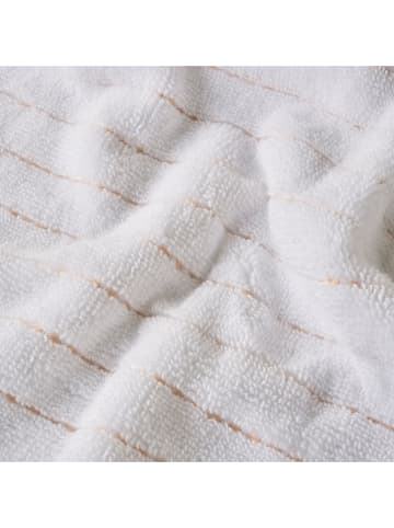 BELLA MAISON Ręcznik "Belinda" w kolorze beżowo-białym do rąk