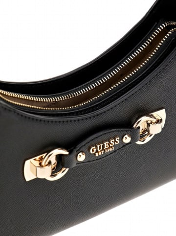 Guess Torebka "Mimina" w kolorze czarnym - 29 x 14 x 7 cm