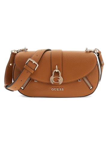 Guess Torebka w kolorze jasnobrązowym - 25 x 14 x 8 cm