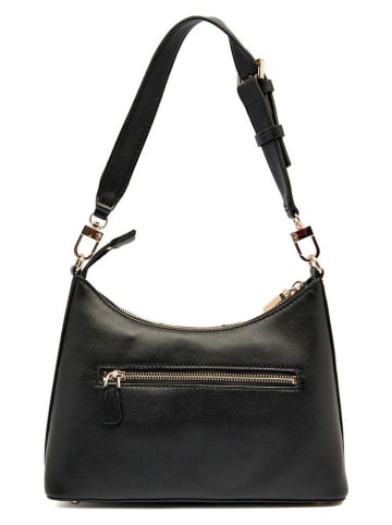 Guess Schultertasche "Greyson" in Schwarz - (B)27 x (H)16 x (T)8,5 cm