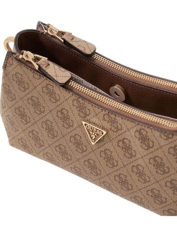 Guess Schultertasche in Hellbraun - (B)23 x (H)12 x (T)7 cm