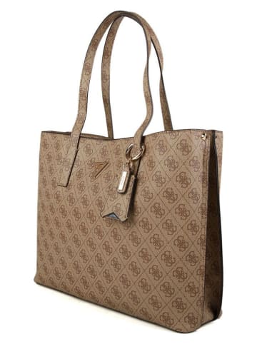 Guess Torebka w kolorze jasnobrązowym - 35 x 29 x 11 cm