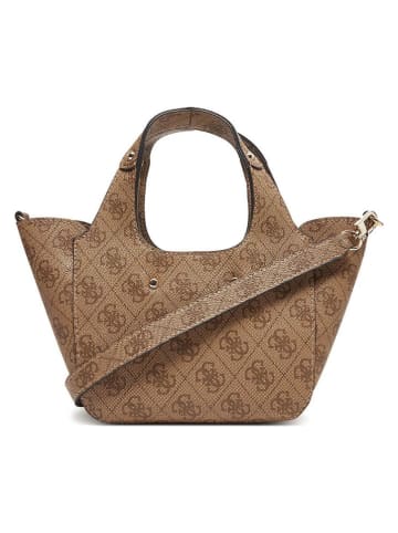 Guess Torebka w kolorze jasnobrązowym - 27 x 17 x 8 cm