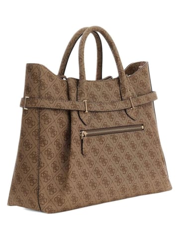Guess Henkeltasche in Hellbraun - (B)38 x (H)28 x (T)13 cm