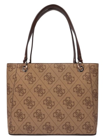 Guess Torebka w kolorze jasnobrązowym - 33 x 26 x 9 cm