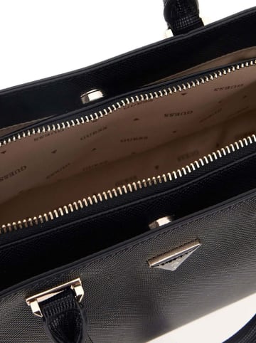 Guess Henkeltasche in Schwarz - (B)32 x (H)19 x (T)12 cm