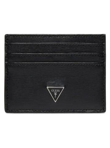 Guess Portfel w kolorze czarnym - 12 x 9 x 2 cm