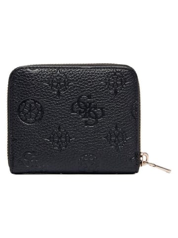 Guess Portfel "Cresidia" w kolorze czarnym - 11 x 9 x 2,5 cm