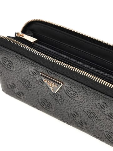 Guess Geldbörse "Cresidia" in Schwarz - (B)20,5 x (H)10 x (T)2,5 cm