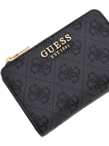 Guess Geldbörse in Anthrazit - (B)12 x (H)8 x (T)25 cm