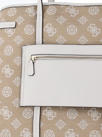 Guess Shopper "Beyza" in Beige - (B)40 x (H)34 x (T)19,5 cm
