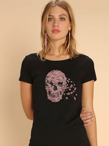 WOOOP Koszulka "Beautiful Death" w kolorze czarnym