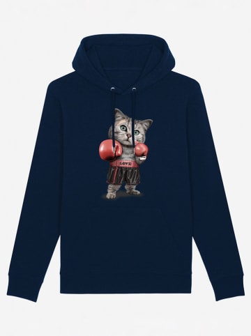 WOOOP Hoodie donkerblauw
