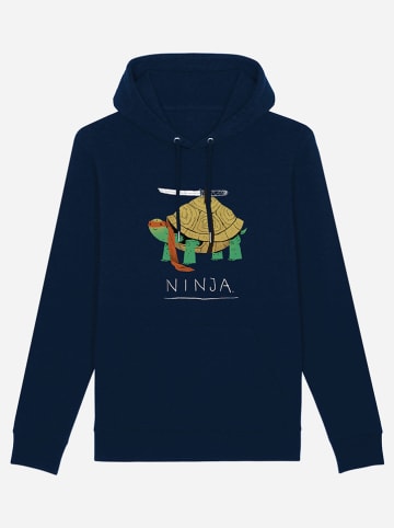 WOOOP Hoodie in Dunkelblau