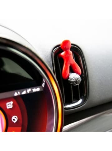 Mr & Mrs Fragrance Zapach samochodowy "Cesare - Peppermint" w kolorze czerwonym