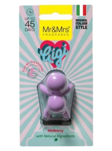 Mr & Mrs Fragrance Zapach samochodowy "Gigi - Mulberry" w kolorze fioletowym