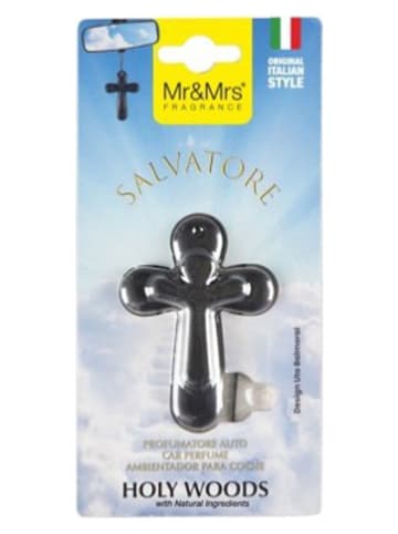 Mr & Mrs Fragrance Geurhanger ''Salvatore - Holy Woods'' zwart