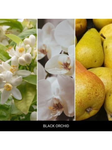 Mr & Mrs Fragrance Autoduft ''Niki - Black Orchid'' in Schwarz/ Weiß