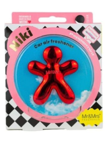 Mr & Mrs Fragrance Autoduft ''Niki - Peppermint'' in Rot