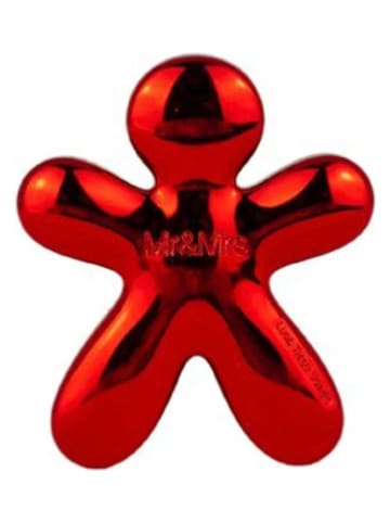 Mr & Mrs Fragrance Zapach samochodowy "Niki - Peppermint" w kolorze czerwonym