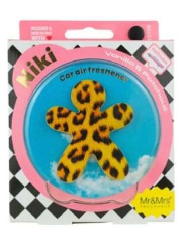 Mr & Mrs Fragrance Autoduft ''Niki - Vanilla & Patchouli'' in Gelb/ Hellbraun