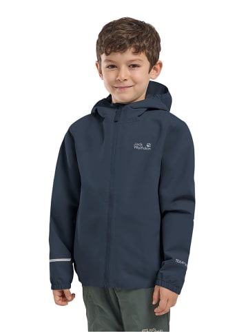 Jack Wolfskin Regenjacke "Flaze" in Dunkelblau