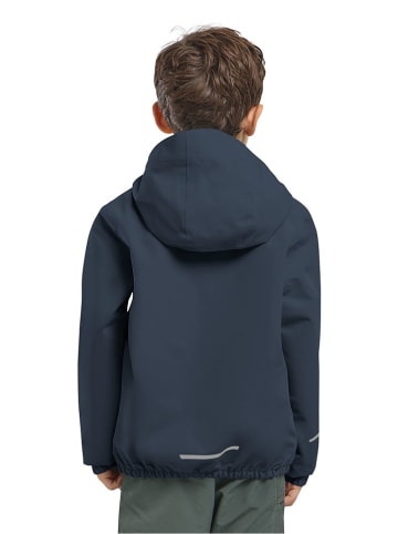 Jack Wolfskin Regenjacke "Flaze" in Dunkelblau