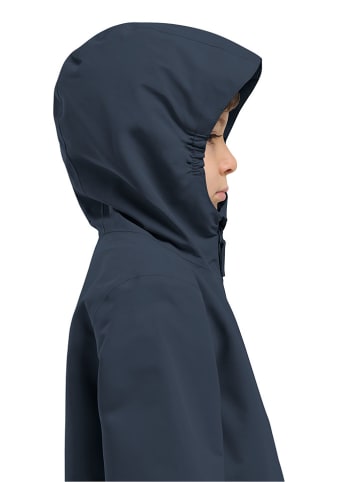 Jack Wolfskin Regenjacke "Flaze" in Dunkelblau