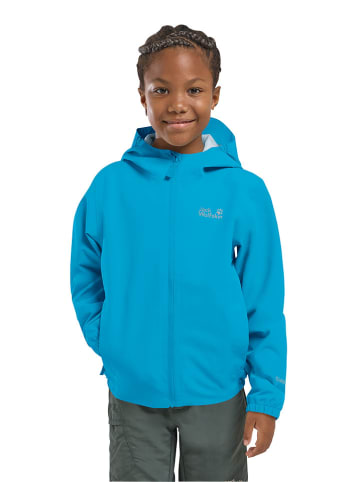 Jack Wolfskin Regenjacke "Flaze" in Blau