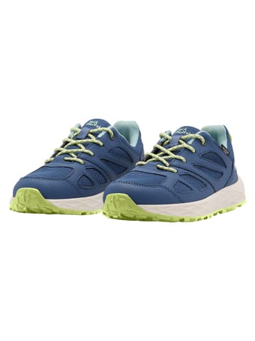 Jack Wolfskin Wanderschuhe "Woodland 2 Texapore Low" in Blau