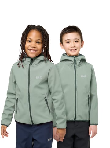 Jack Wolfskin Softshelljas "Fourwinds" grijsgroen