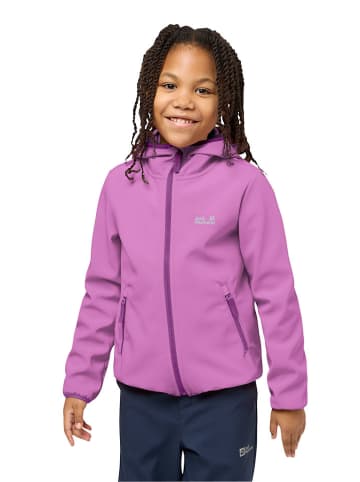 Jack Wolfskin Softshelljas "Fourwinds" paars