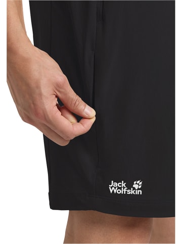 Jack Wolfskin Wandelshort "Hikeout" zwart