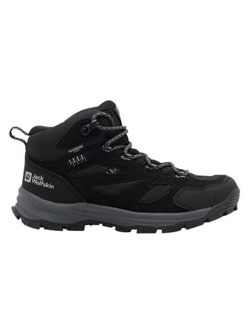 Jack Wolfskin Leder-Trekkingboots "Vojo Tour Texapore Mid" in Schwarz