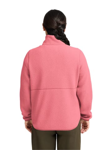 Jack Wolfskin Kurtka polarowa "Lite Curl" w kolorze różowym